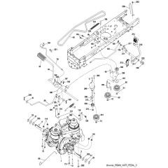 McCulloch M145-97T - 96041037700 - 2014-06 - Drive Parts Diagram