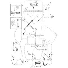 McCulloch M145-97TC - 96051006202 - 2013-07 - Electrical Parts Diagram