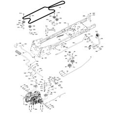 McCulloch M145-97TC - 96051006300 - 2012-11 - Drive Parts Diagram
