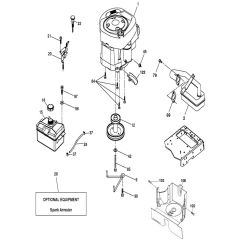 McCulloch M145-97TC POWERDRIVE - 2018-07 - Engine Parts Diagram
