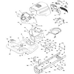McCulloch M155107A - 96041027300 - 2011-09 - Chassis & Enclosures Parts Diagram