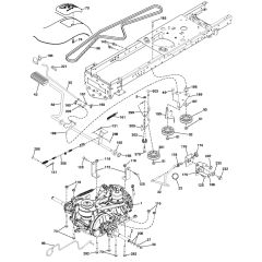 McCulloch M155107A - 96041027300 - 2011-09 - Drive Parts Diagram