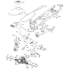McCulloch M155107H - 96041000700 - 2007-07 - Drive Parts Diagram