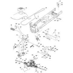 McCulloch M155107H - 96041000701 - 2009-01 - Drive Parts Diagram
