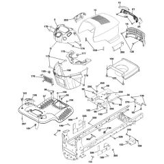 McCulloch M155107H - 96041000702 - 2010-03 - Chassis & Enclosures Parts Diagram