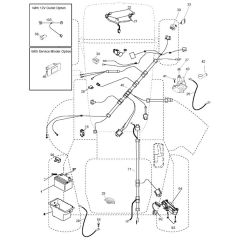 McCulloch M155107H - 96041000702 - 2010-03 - Electrical Parts Diagram
