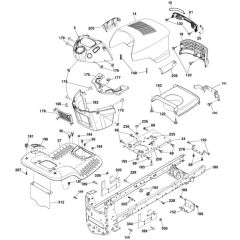 McCulloch M155107H - 96041000704 - 2010-11 - Chassis & Enclosures Parts Diagram