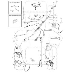 McCulloch M155107H - 96041001002 - 2009-02 - Electrical Parts Diagram