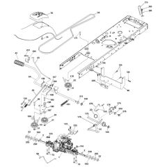 McCulloch M155107H - 96041001003 - 2010-03 - Drive Parts Diagram