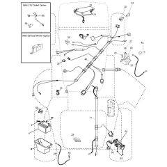 McCulloch M155107H - 96041001003 - 2010-03 - Electrical Parts Diagram