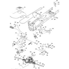 McCulloch M155107H - 96041001005 - 2010-09 - Drive Parts Diagram