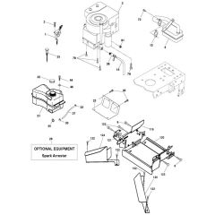 McCulloch M155107HRB - 96061010002 - 2008-08 - Engine Parts Diagram