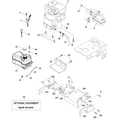 McCulloch M155107HRB - 96061010004 - 2010-03 - Engine Parts Diagram