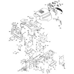 McCulloch M155107HRB - 96061012303 - 2008-08 - Chassis & Enclosures Parts Diagram