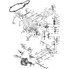 McCulloch M155107HRB - 96061012303 - 2008-08 - Drive Parts Diagram