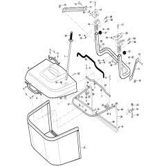 McCulloch M155107HRB - 96061012304 - 2010-03 - Bagger Parts Diagram