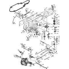 McCulloch M155107HRB - 96061012304 - 2010-03 - Drive Parts Diagram