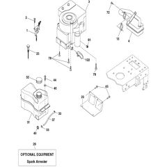 McCulloch M155107HRB - 96061031500 - 2010-09 - Engine Parts Diagram