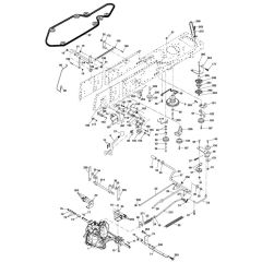 McCulloch M155107HRB - 96061031501 - 2011-01 - Drive Parts Diagram