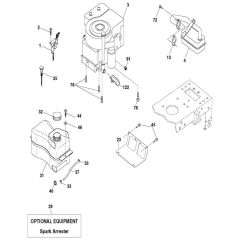 McCulloch M155107HRB - 96061031501 - 2011-01 - Engine Parts Diagram