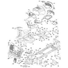 McCulloch M155-107HRB - 96051004100 - 2011-11 - Chassis & Enclosures Parts Diagram