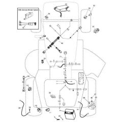 McCulloch M155-107HRB - 96051004100 - 2011-11 - Electrical Parts Diagram