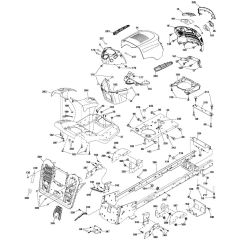 McCulloch M155-107TC - 96051006503 - 2014-06 - Chassis & Enclosures Parts Diagram