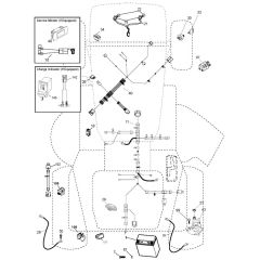 McCulloch M155-107TC - 96051006503 - 2014-06 - Electrical Parts Diagram