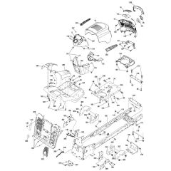 McCulloch M155-107TC - 96051015100 - 2016-07 - Chassis & Enclosures Parts Diagram