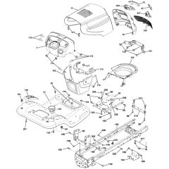 McCulloch M155H107 - 96041031801 - 2013-11 - Chassis & Enclosures Parts Diagram