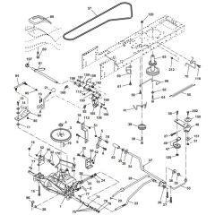 McCulloch M1638 - 96011021301 - 2007-11 - Drive Parts Diagram