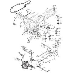 McCulloch M165107HRB - 96061032900 - 2010-09 - Drive Parts Diagram