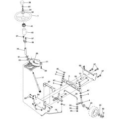 McCulloch M165107HRB - 96061032900 - 2010-09 - Steering Parts Diagram