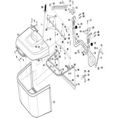 McCulloch M165107HRB - 96061032901 - 2011-04 - Bagger Parts Diagram