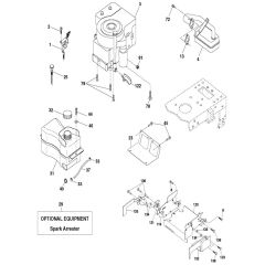 McCulloch M165107HRB - 96061032901 - 2011-04 - Engine Parts Diagram