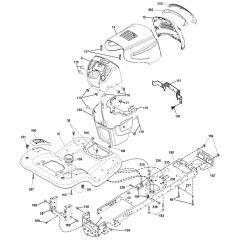 McCulloch M16538H - 96041011700 - 2010-03 - Chassis & Enclosures Parts Diagram