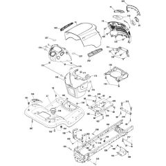McCulloch M165-107T - 96041029400 - 2012-11 - Chassis & Enclosures Parts Diagram