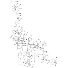 McCulloch M165-107T - 96041029400 - 2012-11 - Steering Parts Diagram