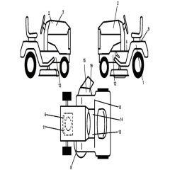 McCulloch M165-107T - 96041029401 - 2012-12 - Decals Parts Diagram