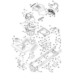 McCulloch M165-107T - 96041033700 - 2013-06 - Chassis & Enclosures Parts Diagram