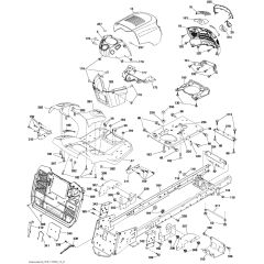 McCulloch M165-97TC CLASSIC - 96051016600 - 2017-07 - Chassis & Enclosures Parts Diagram