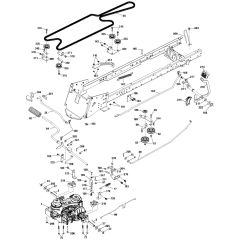 McCulloch M165-97TC CLASSIC - 96051016600 - 2017-07 - Drive Parts Diagram