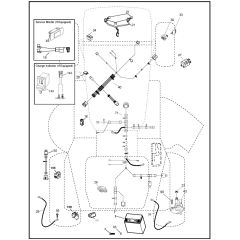 McCulloch M165-97TC CLASSIC - 96051016600 - 2017-07 - Electrical Parts Diagram