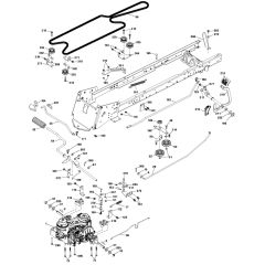 McCulloch M165-97TC CLASSIC - 96051016601 - 2018-07 - Drive Parts Diagram
