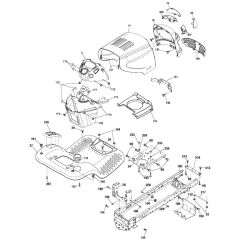 McCulloch M17538H - 96041017801 - 2011-04 - Chassis & Enclosures Parts Diagram