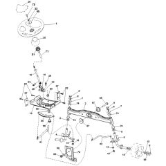 McCulloch M17538H - 96041017801 - 2011-04 - Steering Parts Diagram