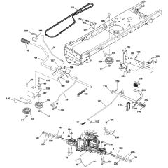 McCulloch M17538H - 96041023200 - 2011-05 - Drive Parts Diagram