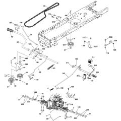 McCulloch M17538H - 96041023202 - 2013-06 - Drive Parts Diagram