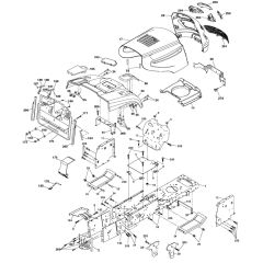 McCulloch M175H38RB - 96061030700 - 2010-03 - Chassis & Enclosures Parts Diagram