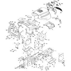 McCulloch M175H38RB - 96061030701 - 2011-05 - Chassis & Enclosures Parts Diagram